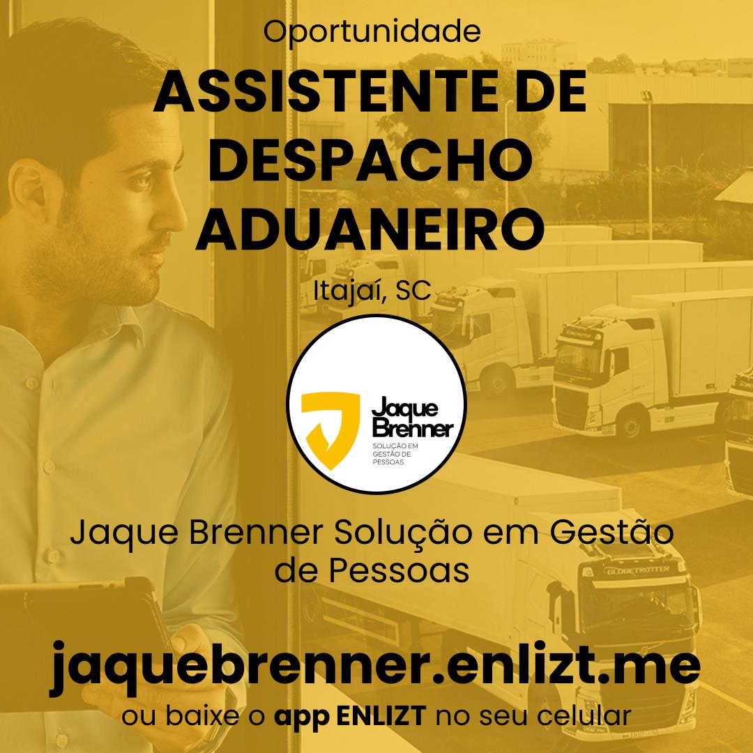 Assistente de Despacho Aduaneiro BC Vagas Assistente de Despacho Aduaneiro BC Vagas